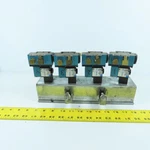 Mac PME-112CAAA 912M-PM-112CA (4) Solenoid Valve Bank 120VAC W/ Mounting Box. Fixed Price $348.49.