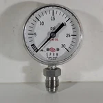 Span Pressure Gauge Male 0-30 Psi W/ Tube Nipple Union Stainless Steel 2". Fixed Price $24.99.