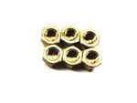 Eaton Weatherhead Brass Pipe Caps 3129X2 Lot Of 6 Nos. Fixed Price $27.07.