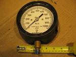 Marsh Safecase Pressure Gauge 0-1000 Psi 1/4 Npt Copper Alloy Tube Tip PG-73. Fixed Price $89.00.