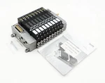Rexroth 821 739 560 Valve Carrier + 9X 820 055 501 5/2 Pulse -unused-. Fixed Price $1164.43.