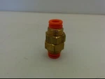 Smc KQ2E07-00A Brass Push To Connect Tube Fitting, 1/4" Od, Nnb. Fixed Price $12.95.