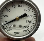 Marshall Town Pressure Gauge 0-200 Psi ,88720. Fixed Price $15.92.