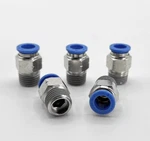 Straight 3/8 Tube Od Npt Push Connect, One Touch Fittings 5 Pcs. Fixed Price $8.89.