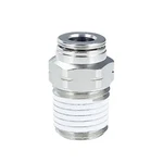 Pneumaticplus PN11-1/4-1/8 Push To Connect Metal Air Fitting, Male Straight -.... Fixed Price $19.69.