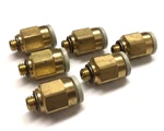 Smc KQ2H06-M5A Male Adapter Pneumatic Fitting 6MM Tube Push (pack Of 6). Fixed Price $23.50.