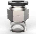 Utah Pneumatic 10 Pack Nylon & Nickel-plated Brass Push To Connect Fittings Pc. Fixed Price $25.00.