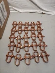 Erico 1/2" Inch Pipe Size Clevis, Hanger,qty 25PCS. Fixed Price $15.00.