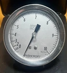 Ashcroft Duralife 3-15 Psi 4" Pneumatic Pressure Gauge 250-2362-B Made In Usa. Fixed Price $24.95.