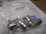 1/2" X Tube 90 Nickel Plated Brass Push-to-connect Union Elbow Qty. Fixed Price $30.00.
