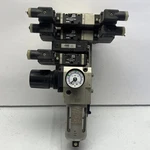 Smc Pneumatic Manifold VFS2310 VFS2410 VFS2110 Solenoid Regulator Gage. Fixed Price $199.99.