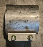 Romac CLC-4.50 Stainless Steel Pipe Repair Clamp Diameter: 4.5" Length 6" *fast*. Fixed Price $59.00.