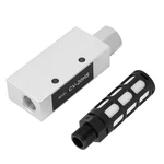 CV-20HS RP1/4 Vacuum Generator With Silencer,aluminum Alloy Val. Fixed Price $19.95.