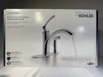 Kohler Linwood Kitchen Faucet With Sidespray Polished Chrome Finish New. Fixed Price $65.00.