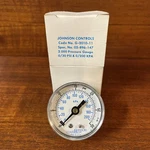 Johnson Controls Pressure Gauge G-2010-11 (0-30 Psi & O-200 Kpa) Nos. Fixed Price $12.99.