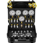 Vevor Hydraulic Pressure Test Kit 5 Gauges 13 Couplings 14 Tee Connectors Hose. Fixed Price $154.90.