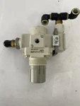 Smc AR40-06G-R-B Pressure Regulator With Gauge. Fixed Price $45.00.