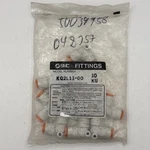 Pack Of 10 Smc KQ2L11-00 Fittings. Fixed Price $35.00.