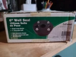 Proplumber Polypropylene Well Seal PPWS610 1" Drop Pipe Hole. Fixed Price $21.66.