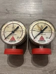 2 Lot Of Vintage Pressure Gauge Anderson Stainless Steel 37-01. Fixed Price $31.99.