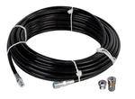 Schieffer 1/8" X 100' 4800 Psi Thermoplastic Sewer Jetter Hose & 5.0 Nozzles. Fixed Price $120.99.