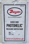 Dwyer A3002 W19K Photohelic Pressure Switch. Fixed Price $514.67.