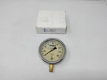 Trerice Pressure Gauge, 0-160PSI, 1/4"NPT, 4"DIA, Item #D82LFB4002LA120. Fixed Price $25.00.