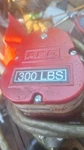 Aro 7740B 300 Lb Pneumatic Air Chain Hoist 4' Lift Pull Pendant. Fixed Price $699.00.