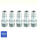 Foster 5 Series Quick Coupler Plug 1/2 Body Npt Air And Water Hose Fittings. Fixed Price $24.85.