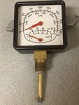New Deadstock Marsh S-096063 Temperature Pressure Gauge Square Made In Usa Y2012. Fixed Price $39.99.