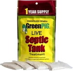 Green Pig Septic Tank Treatment Packets, 1-YEAR Supply- 4 One Color. Fixed Price $28.21.