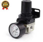 Air Compressor Pressure Regulator With Bracket And Gauge Female Thread 1/4 Npt. Fixed Price $29.30.