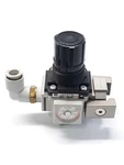 Smc AR25-03E Air Regulator W/gauge And Fittings. Fixed Price $18.60.