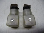 Smc #DC24VZ, Din Connectors, Tab, W/led 24VDC Light, New, Lot Of. Fixed Price $35.00.