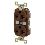 Bryant BRY5462 RECEPTACLE,BROWN,20A,6-20R Nema Config. 52HD33. Fixed Price $43.01.