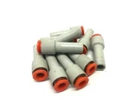 Smc KQ2R07-11A Plug-in Reducer Fitting 1/4" Tube 3/8" Port Lot Of 10. Fixed Price $11.69.