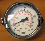 Wika 111.10 2.5" U-clamp Gauge 1/4" Npt. Fixed Price $15.00.