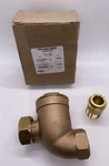 402004 Xylem- Hoffman Specialty Swivel Thermostatic Trap 8C-S-125-3/4". Fixed Price $149.50.