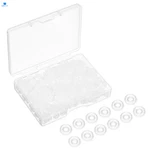 300PCS Rings Silicone Spacers, Bead Rubber Small To Medium, Transparent. Fixed Price $11.73.