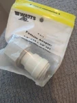 Watts P-617 Quick Connect Female Straight Adapter 1/2CTSX3/4FPT. Fixed Price $7.49.