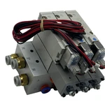 Smc Solenoid Valve Manifold Assy 3 Station - Technology 62100 62104 / 62105. Fixed Price $160.00.