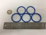 (5 Pc) M25988/1-222 Packing Preformed O-ring (blue) Nsn# 5331-00-288-2036. Fixed Price $19.95.