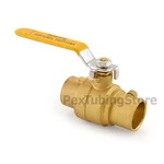 1" Sweat (cxc) Brass Ball Full Port W/ Drain And Cap, Shut-off Valves. Fixed Price $14.91.