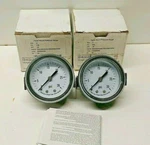 Lot Of New Old Stock! Dayton 2" 0-30 Psi 1/8" Npt Pannel Pressure Gauges 4UA40. Fixed Price $14.95.