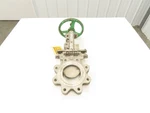 Rovalve Technaflow S17D04-MH-D2 4" Stainless Knife Gate Rising Stem #150. Fixed Price $229.99.