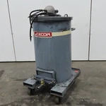 Cecor TX-55PL Mobile Gallon Drum W/ Pneumatic Coolant Sump Vacuum Assembly. Fixed Price $1035.50.