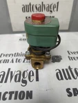 ASCO,8210B34,VALVE 1/2IN Npt 5/8 Orifice 15.4 Gas Water Oil Nos. Fixed Price $60.00.