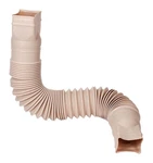 Amerimax 85014 Flex-a-spout Tan Vinyl Downspout Extension HX4.5 WX55 In.. Fixed Price $23.12.