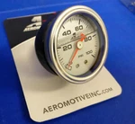 Aeromotive 15633 Fuel Pressure Gauge 0-100 Psi Liquid Filled Chrome Bezel 1/8NPT. Fixed Price $59.04.