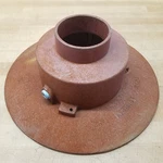 Mifab A2-4NH-7 Drain Body, Cast Iron, 4" Pipe Used. Fixed Price $16.24.